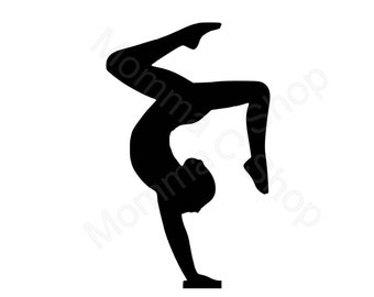 Download Gymnast svg | Etsy