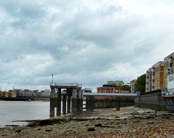 Rotherhithe, River Thames, London - Colour Photographic Print