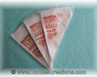 2x100 Disposable pastry bag - "tipless" bag