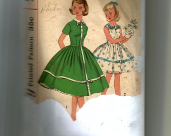 Simplicity Girl's One-Piece Dress Pattern 2016