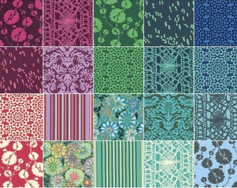 Amy Butler True Colors | Free Spirit | Quilt Fabric | Precuts | Fabric Bundle | Fat Quarters | Jelly Roll | Quilting