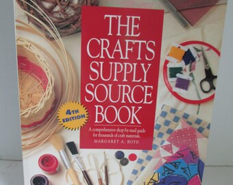 The Craft Supply Source Book How to wholesale Craft Products Craft Supplies Source Wholesale Crafts Supplies Where to Wholesale Vendors