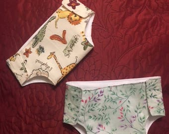 Custom Cloth Diapers for 15 Inch Dolls