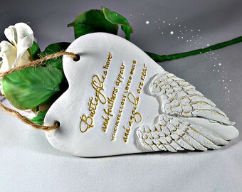 Remembrance gift, Memorial ornament, Condolence gift, Bereavement gift, Sympathy gift, Grieving parent gift, Lost loved one, Feathers appear