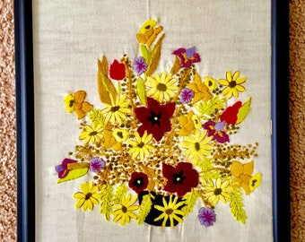 Hand Embroidered Wall Art