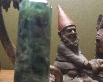 Fluorite Tower 5 1/2 in Tall 445g