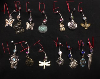 Belly Rings, 316L Surgical steel, body jewelry