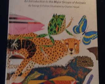 The Animal Kingdom George S. Fichter,Illustrated by Charles Harper - Golden Press 1968, Hardcover