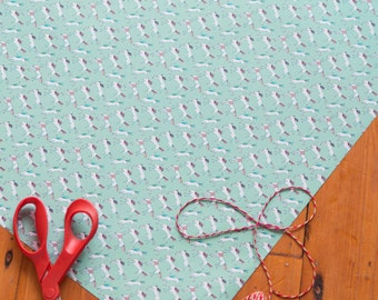 Crazy horses wrapping paper 10x