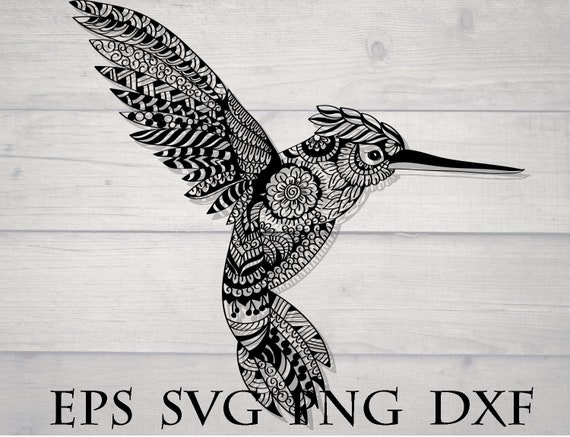 Download Zentangle bird svg / mandala bird svg / intricate svg file