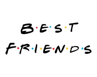 Download Best friends svg | Etsy