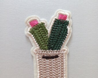 Iron On Patches, Cactus Iron on Patche, Clothes Decoration tool