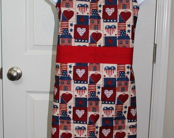 Child's Red Heat Apron