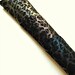 Laminated suede leather, 3 skins with fancy designs A707 La Garzarara
