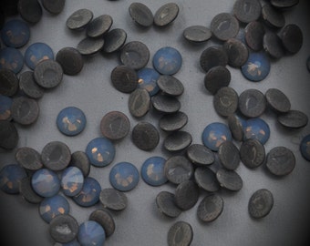 4mm Air Blue Opal HotFix Flat back Crystallized Swarovski Crystals