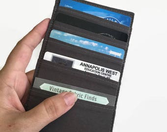 10 slot Credit Card Holder, Card Holder, Business Card Holder, Loyalty Card case, Women's wallet organizer
