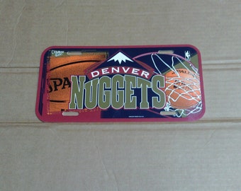 Denver Nuggets License Plate