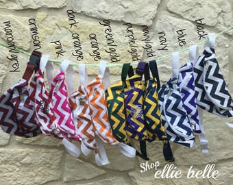Monogrammed Fanny Pack - Chevron Pattern in Many Colors!
