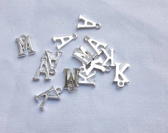 Initial charm, Add an initial, personalise an order, add a letter, letter charm, personalize a gift, added personalisation to an order