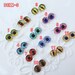 10pcs (5pairs) half round glass eyes diy animal eyes dolls eyes B8MM-S
