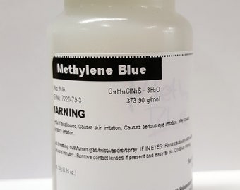 Methylene Blue Stain/Dye Bottle High Purity 10g