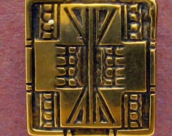 Parfleche Design Button - B906