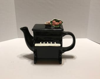 Piano Shaped Tea Pot