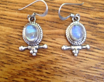 Labradorite Sterling Silver Earrings
