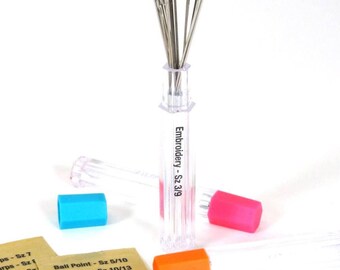 NEEDLE Storage Tubes with Labels