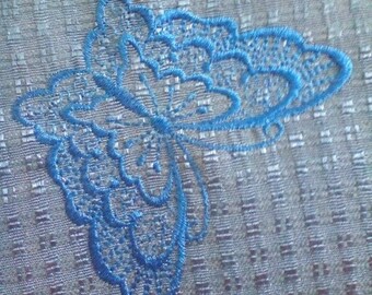 Blue Butterflies in motion.