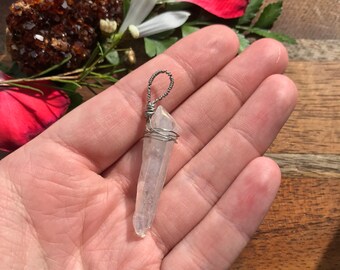 Angel Aura Quartz Pendant