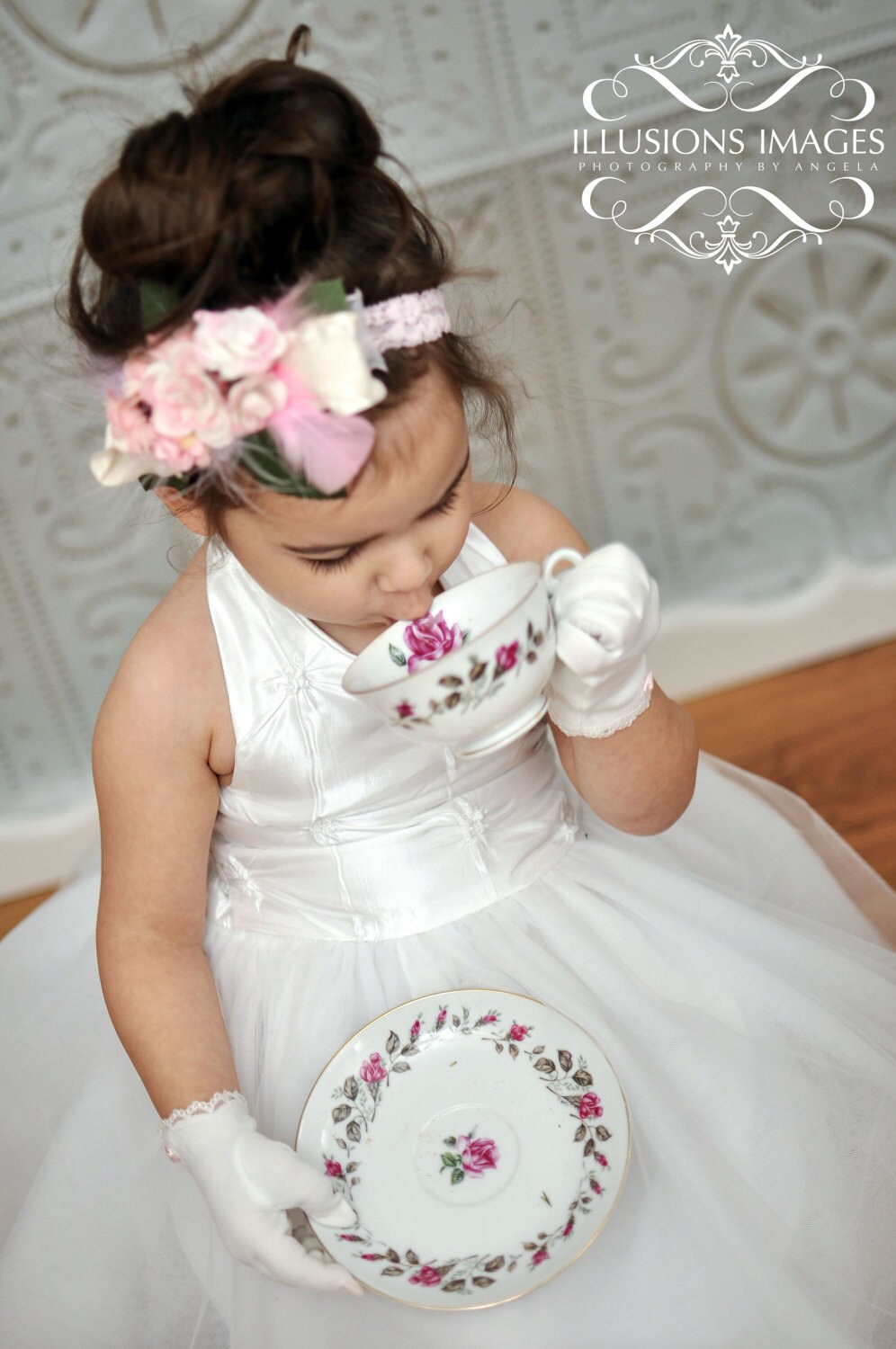 Wedding Flower Girl Headband Flower Girls Headbands Bridal