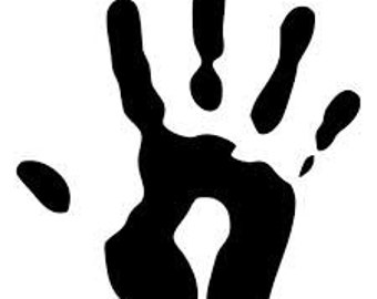 Open Hand Decal