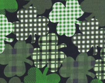 St. Patrick's Day Shamrock Valance Curtain 42" W x 13"