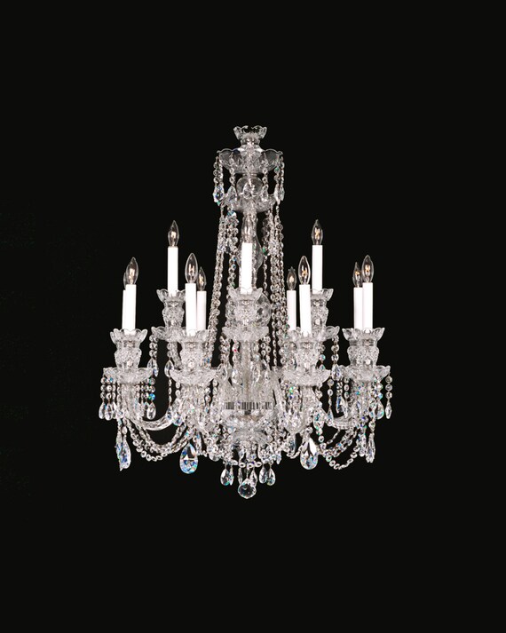 Crystal Chandelier 84 Medium 26 Wide X 34 Long