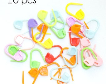 Locking Stitch Markers for Knitting Crochet