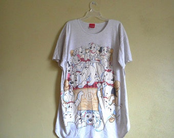 Vintage 90s Disney 101 Dalmations XL tee Big Print