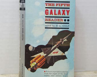 The Fifth Galaxy Reader, 1962, vintage sci fi