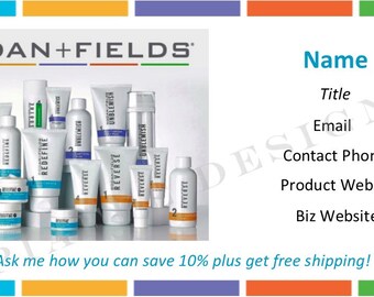 Customizable Business Card for Skincare Consultant 4 - DIGITAL FILE