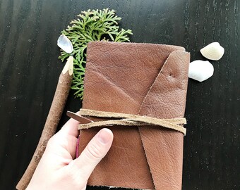 Leather Polaroid Instax photo album & travel journal