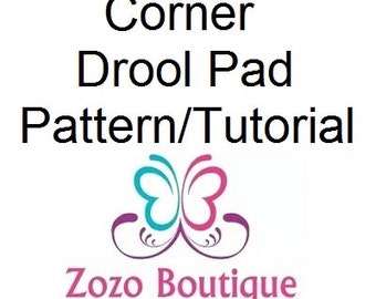 Drool Pad Pattern and Tutorial for Kinderpack, Tula or other Carriers