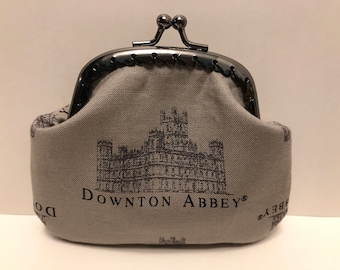 Downton Abbey in Grey Coin Purse