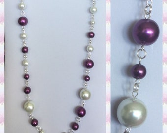 BEAUTIFUL PLUM NECKLACE