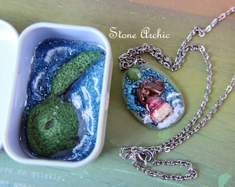 Mohana inspired necklace and tin set
