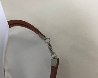 Bracelet leather and heart or star