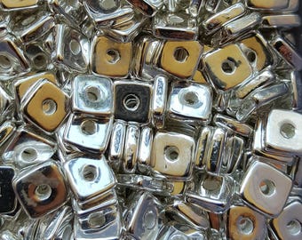 Silver Square Washer - 8mm Square Washer Disks