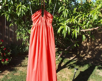 Orange Retro John Kloss for Cira Dress
