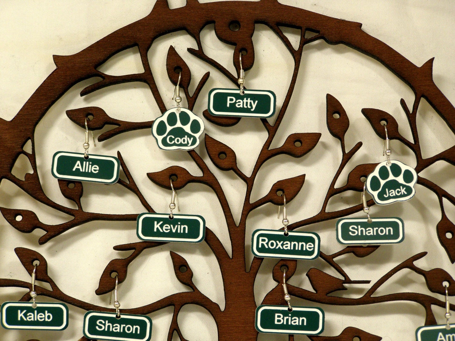 Our Family Tree of Life Name Tags