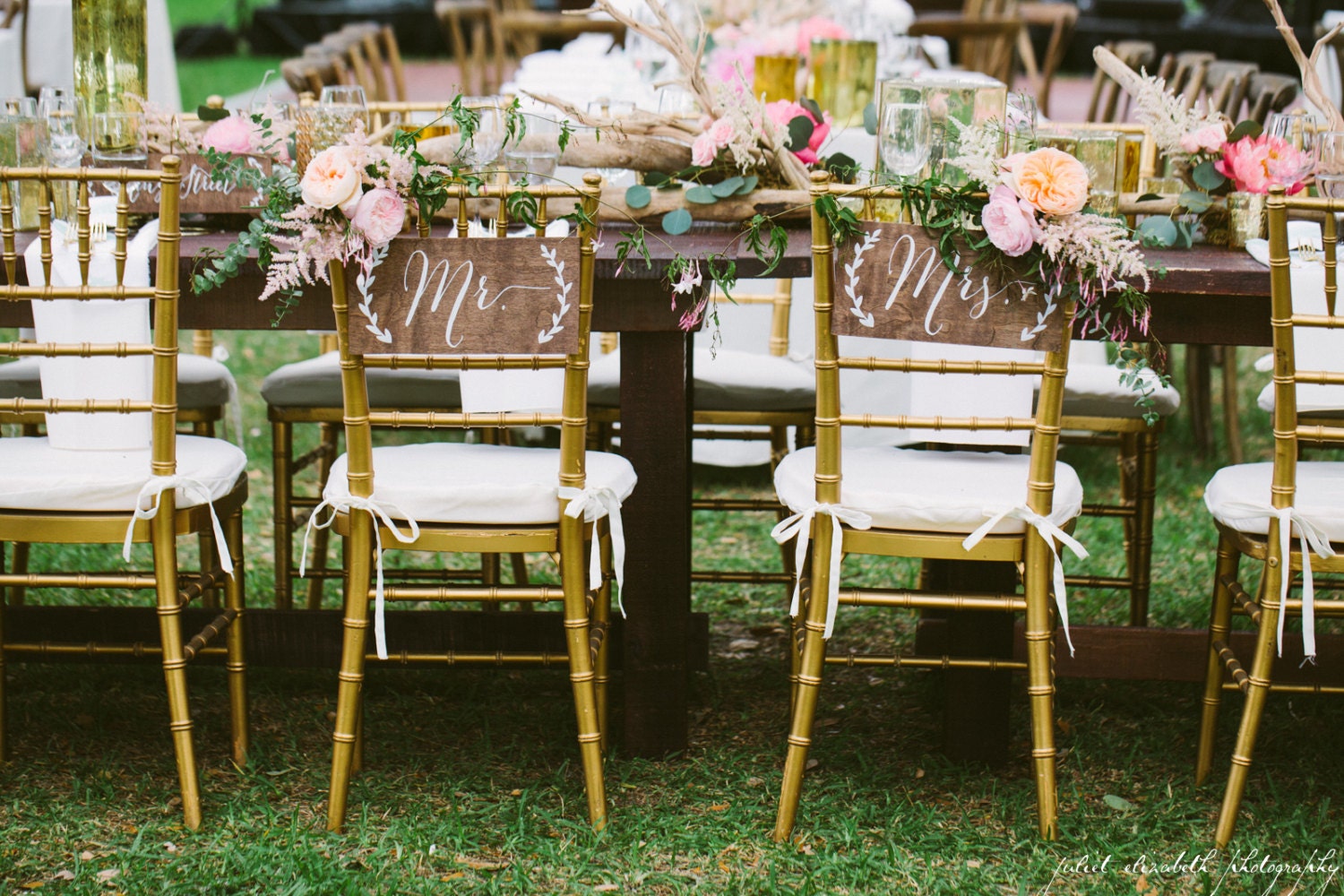 Mr And Mrs Signs Mr And Mrs Chair Signs Mr And Mrs Mr Mrs