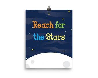 Reach for the stars Poster